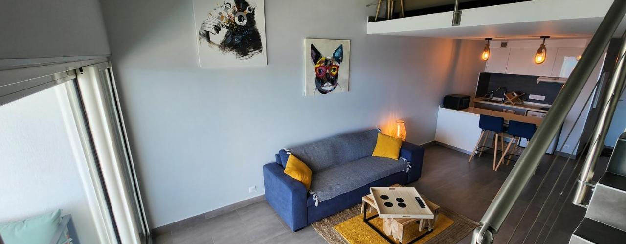 Beau Duplex Vue Mer Avec Piscine Et Acces Plage Marigot  Eksteriør bilde